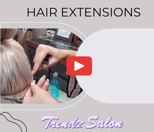 Hair Extensions by Trendz Salon Knox